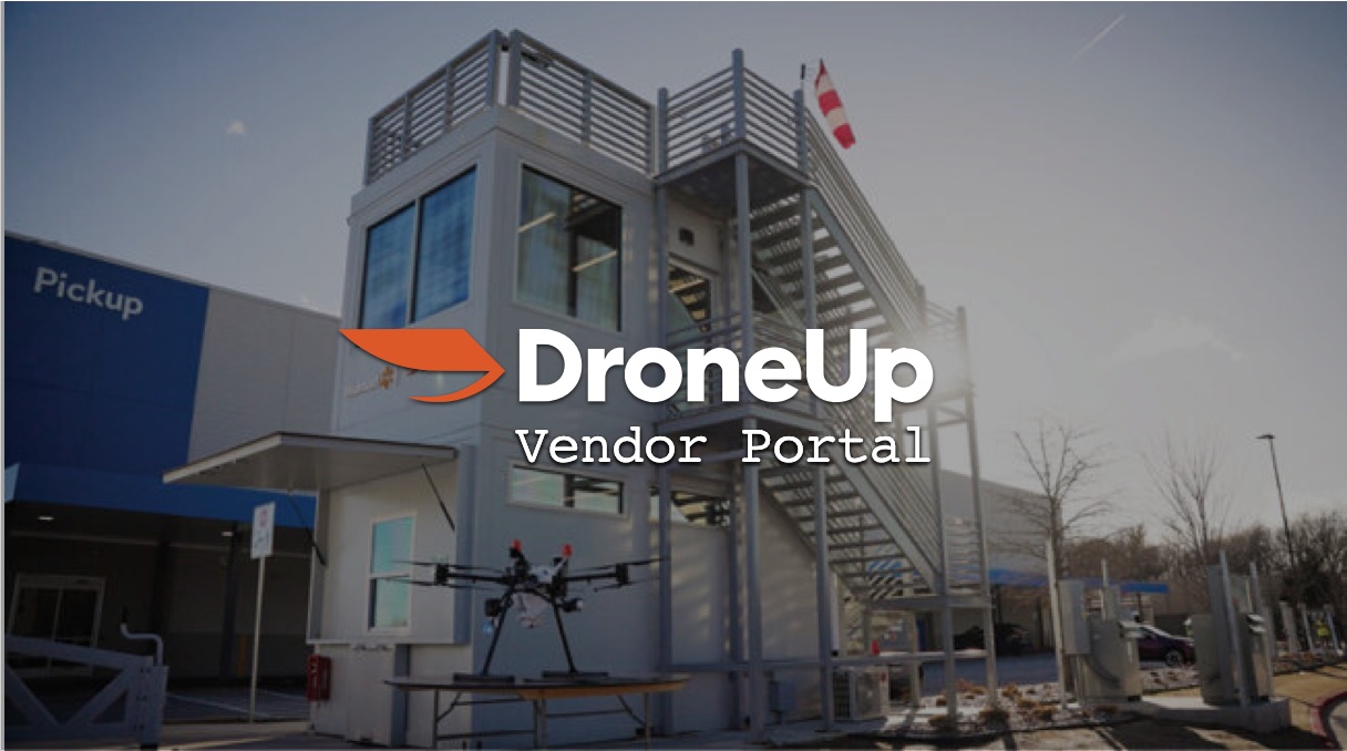 DroneUp Vendor Portal key slide